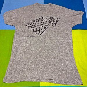Gray Game of Thrones House Stark SS Tee